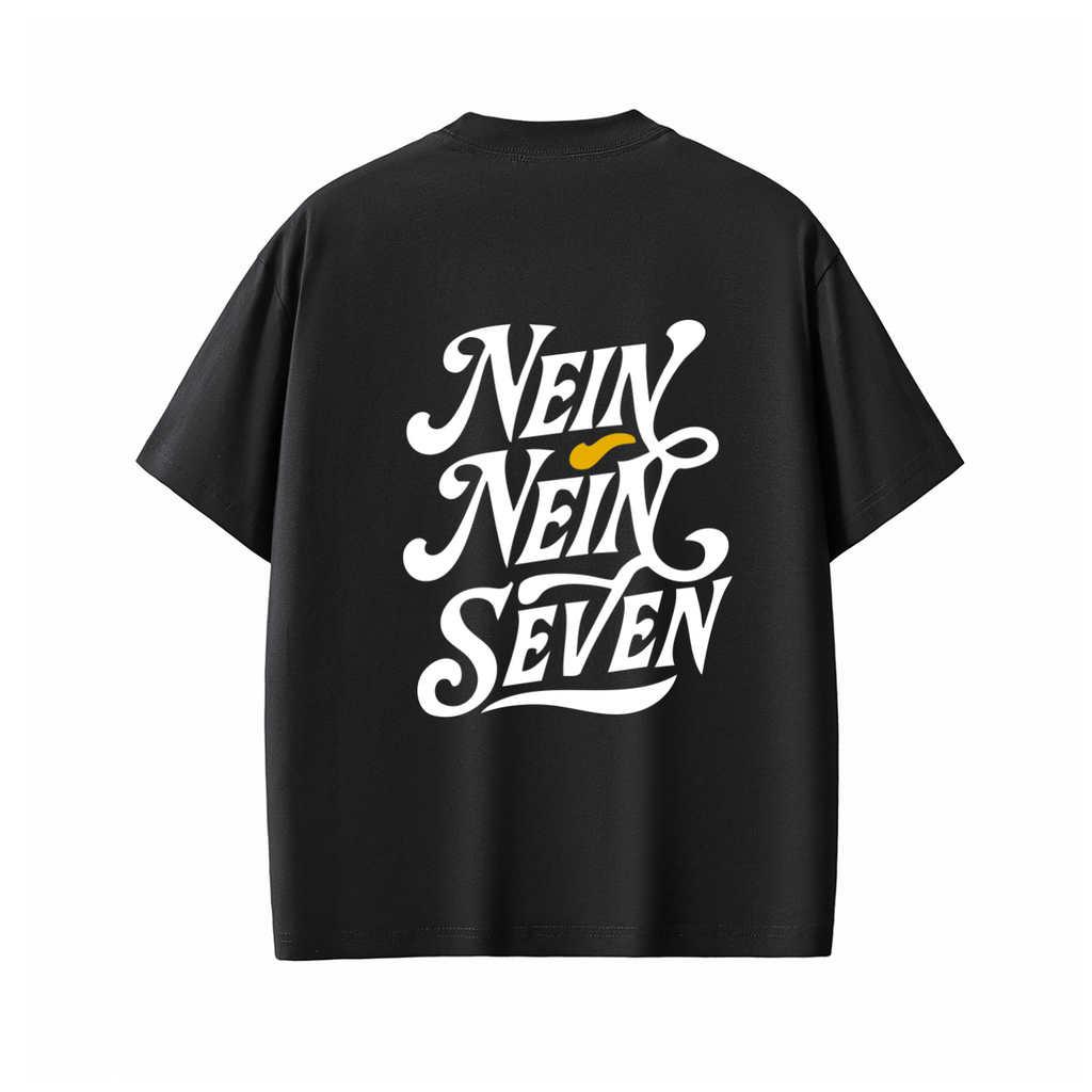 Nein Nein Seven Black Edition T-Shirt